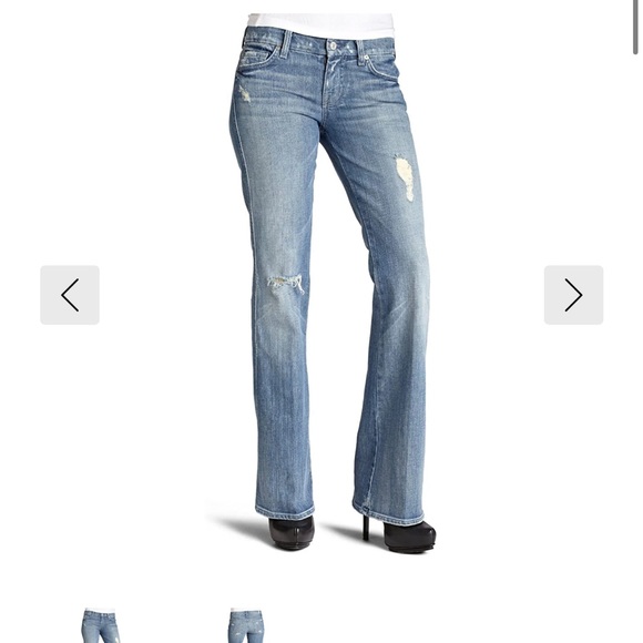 Lexie 'A' Pocket petite flare jeans - Picture 4 of 4